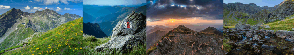 Trasee montane din România: peisaje de pe traseul spre Vârful Negoiu