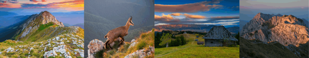 Trasee montane din România: peisaje de pe traseul spre Piatra Craiului