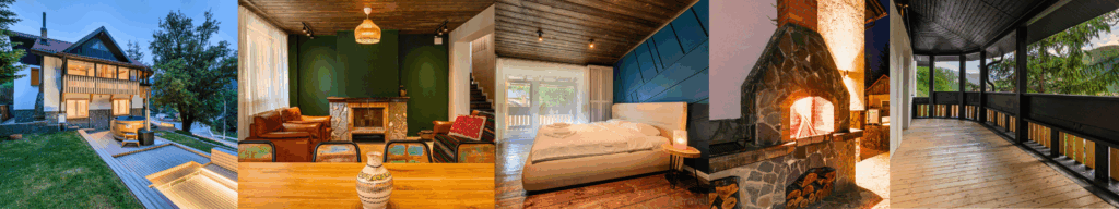 Cazări inedite pentru o vacanță cozy de toamnă fotografii locație Blend Mountain Villa Bușteni