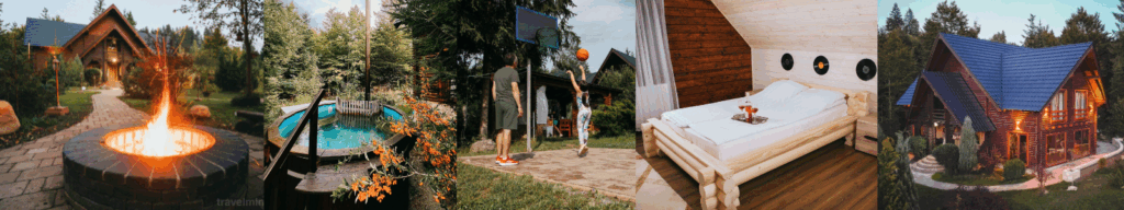 Cazări inedite pentru o vacanță cozy de toamnă fotografii locație Vila Rustic Wood Liban