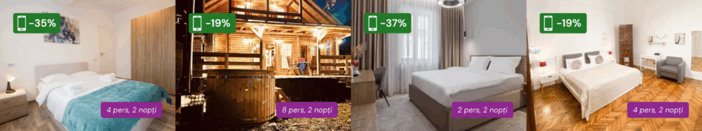 Extra reduceri pe mobil: vezi în aplicația Travelminit reduceri pe mobil cazari