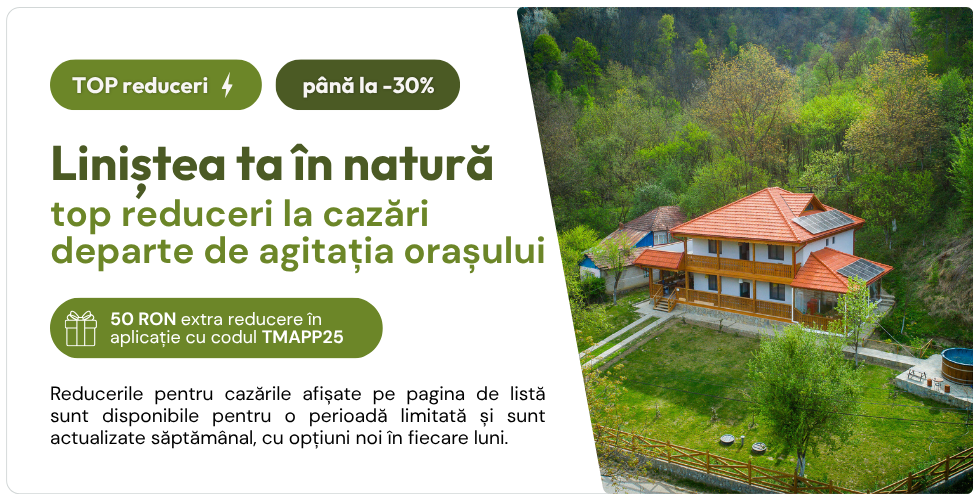 cover foto campania oferte top la cazari departe de agitatia orasului
