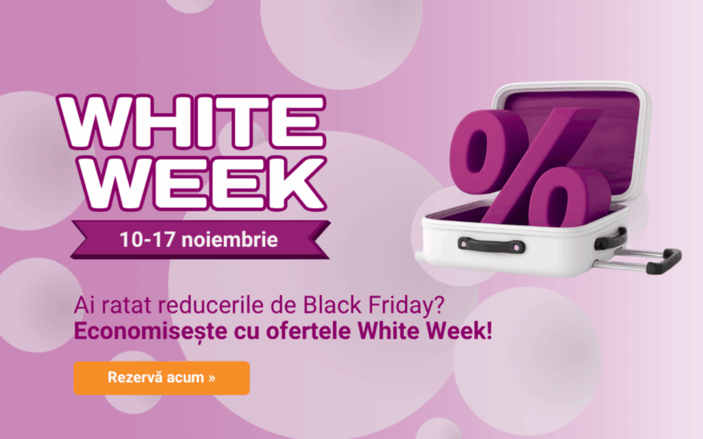 white week la travelminit, oferte la cazări între 17 și 23 noiembrie