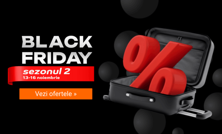 black friday 2 la travelminit intre 13 si 16 noiembrie