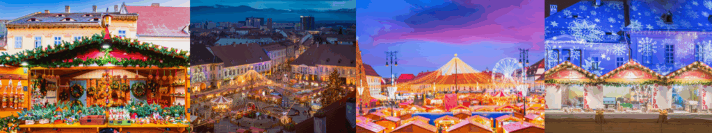 Ghidul tău 2025: cele mai spectaculoase târguri de Crăciun din România Târgul de Crăciun de la Sibiu