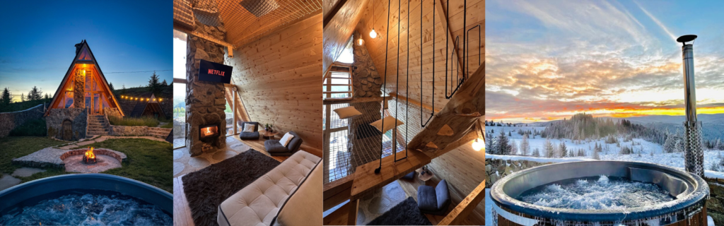 Cabana Balu, Măguri