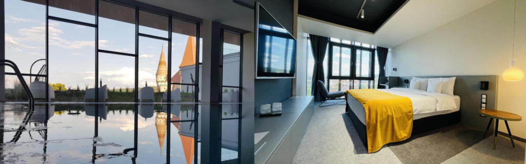 Cele mai bune cazări cu piscină pentru o relaxare de Paște absolută relaxare de paște la Werk Hotel & SPA, Hunedoara