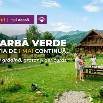 La iarbă verde de 1 mai: cazări cu grădină, grătar și aer curat