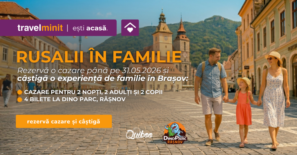 Rusalii în familie pe Travelminit: rezervă cazare și poți câștiga!