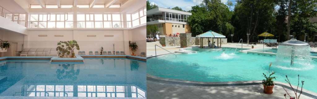 Răsfăț absolut în bazinele cu apă termală și centrul SPA