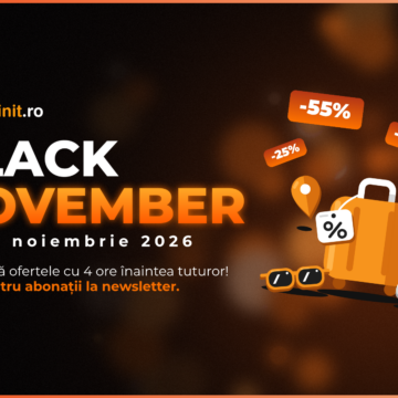 Pregătește-te pentru Black November: reduceri de până la -55% la vacanțe pe Travelminit
