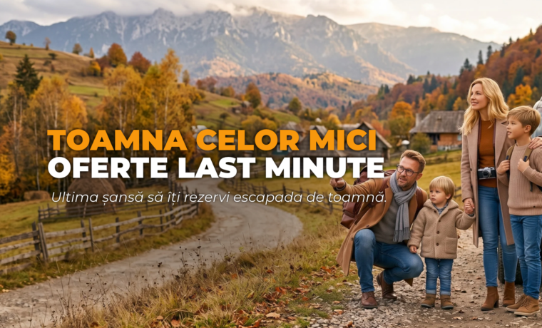 Last Minute Vacanța de toamnă: 100 RON cod de reducere pentru vacanța ta