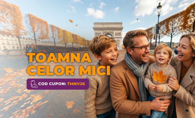 Toamna celor mici: oferte pentru vacanța de toamnă și cod de extra 90 ron reducere